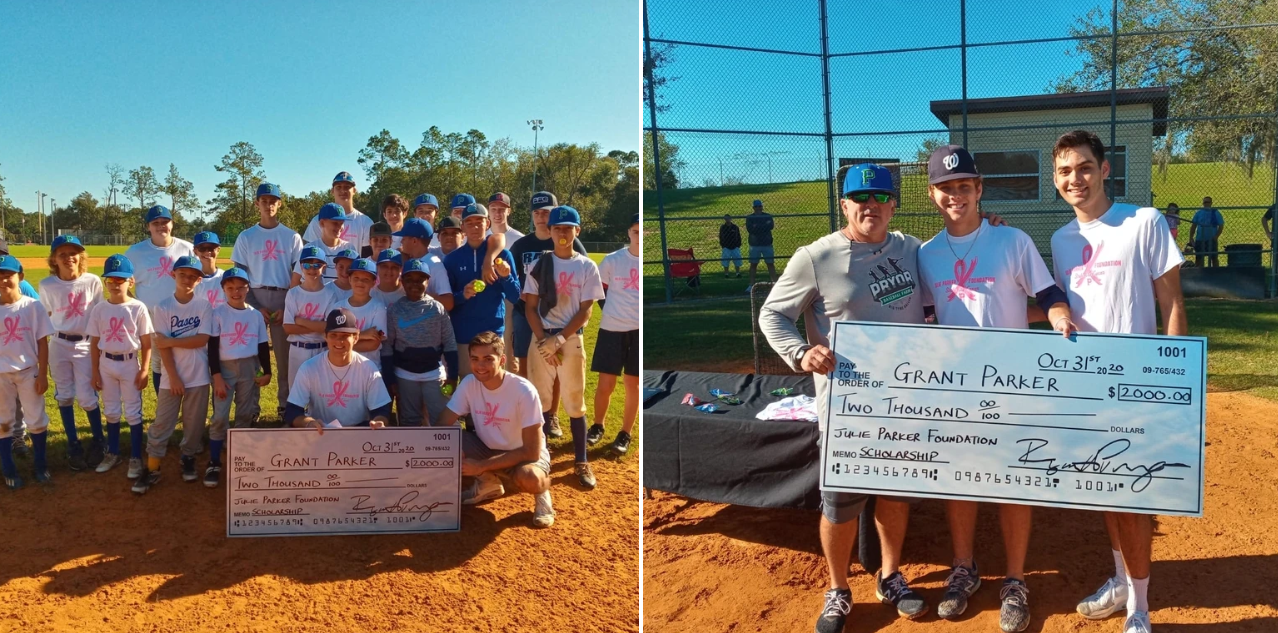 Grant Parker - Julie Parker Cancer Foundation at Pryor Baseball Farm