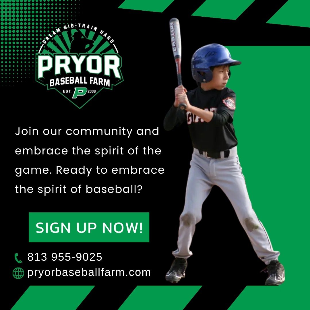 PRYOR BASEBALL FARM - PRYOR FARM LEAGUE SUMMER 2024