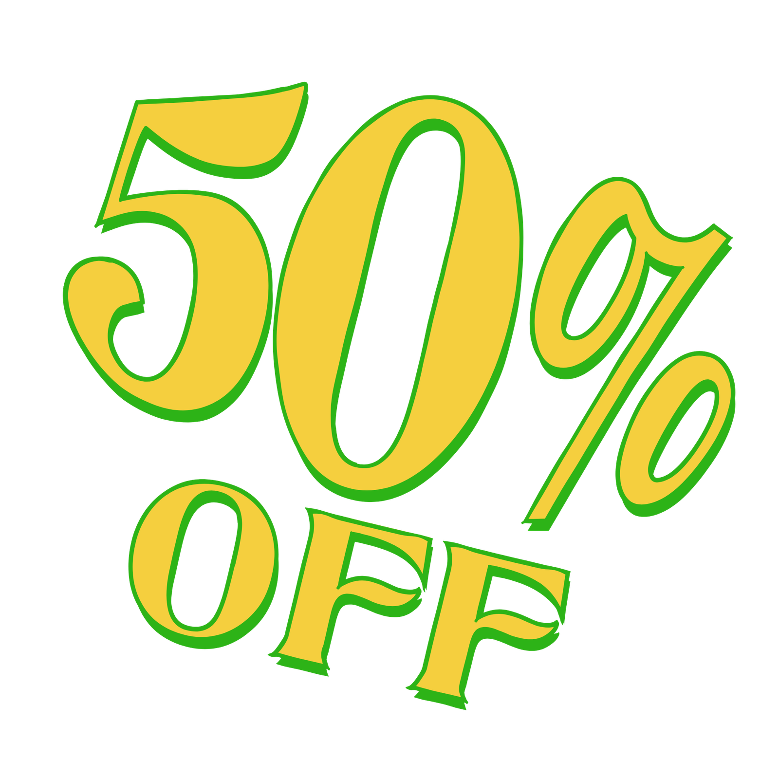 50off2 March Development Month promotion offering 50% off Farm Factory small-group baseball training at Pryor Baseball Farm.